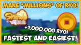 The *FASTEST* and EASIEST Way To make MILLIONS Of Ryo in Shindo Life!
