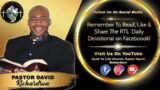 “The King Is Coming” | Pastor David Richardson