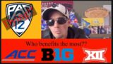 The PAC 12 IS dying, for real! Who benefits the most: ACC, Big XII, or Big 10? LIVE show