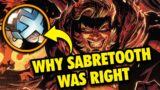 The Reason Sabretooth Was Right About Krakoa (Sabretooth #4)