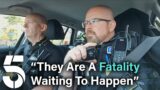 Three Men Steal A Car And Take It For A Joyride | Traffic Cops | Channel 5