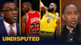 UNDISPUTED | Shannon rips Stephen A: "LeBron James is greatest all-around player, better than MJ"