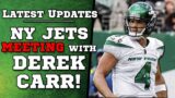 UPDATES: Latest News on Derek Carr Meeting with NY Jets