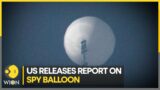 US releases detailed report on 'Spy Balloon', cites 'Balloon part of China's surveillance fleet'