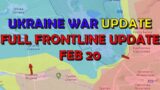 Ukraine War Update (20230220): Full Frontline Update