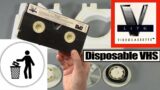 V-Lite: Disposable Lightweight VHS tape