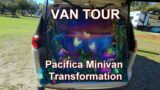 VAN TOUR: Butterfly Tracks Pacifica Minivan Transformation.