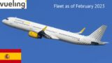 Vueling Fleet as of February 2023