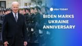 Watch: President Biden remarks on Russia's assault on Ukraine | USA TODAY