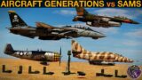 Which Era Of Aircraft Can Penetrate A SAM IADS Network Most Efficiently? (WarGames 110) | DCS