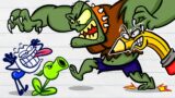Which Pea Plant Will Win? | Lost In Plant Vs Zombies World | Animated Short Films