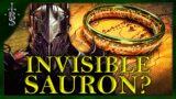 Why Didn't SAURON Turn Invisible When Wearing The One Ring? | The Rings of Power Effects! | Lore