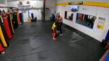 Working with my 9 year old Amateur Boxer. Improving Technique