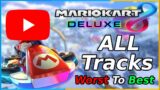 YOUTUBE Ranks Every Track In Mario Kart 8 Deluxe!