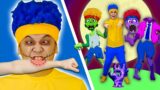 Zombie Dance With Cha-Cha, Chicky, Lya-Lya & Boom-Boom | D Billions Kids Songs