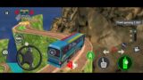 bus simulator Indonesia | Chalang hill Drive ,Carefully, Death'drive, off road bus drive game, Video