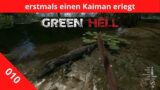 erstmals einen Kaiman erlegt – Green Hell 010 – PC Lets Play deutsch