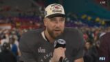 "Don't cry brother" Travis Kelce on ESPN: beat Jason Kelce in Chiefs beat Eagles to win Super Bowl