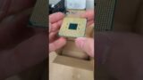 testing the CPU shipped in the mail without protection #shorts