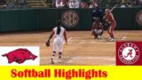 #12 Arkansas vs #13 Alabama Softball Game Highlights 3 19 2023