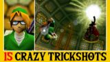 15 Cool Trickshots in Zelda: Ocarina of Time (150K subs special)