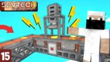 #15 – Inventing Electricity & First Machine (Press Machine) – SevTech Ages of the Sky | in Hindi