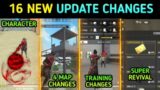 16 BIGGEST CHANGES IN NEW OB39 UPDATE | ADVANCE SERVER – GARENA FREE FIRE