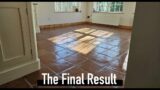 Terracotta tiles restoration and seal for customer in Ballymena Norther Ireland