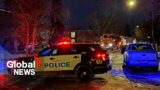 2 Edmonton police officers shot and killed while responding to "family dispute" | FULL