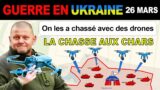 26 mars : Les drones ukrainiens CAUSENT DES RAVAGES SUR UNE BASE RUSSE | La guerre en Ukraine