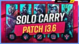 3 BEST SOLO CARRY Champions for EVERY ROLE on PATCH 13.6!