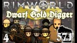 [4] RimWorld – Bedrooms/Food Storage/Beastmen – Dwarf Gold Hoarder – Let's Play