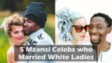 5 male Celebs married to White people