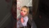 A Little Troublemaker When a Daughter Finds Her Mom's Lipstick
