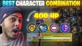 AFTER UPDATE ( BEST CHARACTER COMBINATION)  || FREE FIRE BR & CS COMBINATION