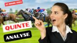 ANALYSE QUINTE DU JOUR JEUDI 23 MARS 2023 quinte demain