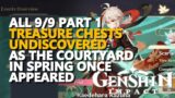 All As the Courtyard in Spring Once Appeared Part 1 Treasure Chests Undiscovered Genshin Impact