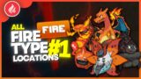 All Fire Type Locations In PBF! #1 | Pokemon Brick Bronze