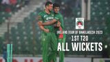 All Wickets || Bangladesh vs Ireland || 1st T20I || Ireland tour of Bangladesh 2023