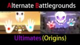 Alternate Battlegrounds all Ultimates origins showcase (Roblox)