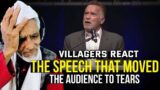 Arnold Schwarzenegger Inspires Villagers with Powerful Motivational Speech ! Tribal People React