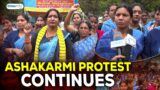 Asha Karmis stage Protest