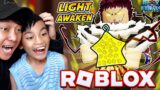 BLOX FRUITS | LIGHT AWAKENED FRUIT ni Bulilit! Daddy to the Rescue | ROBLOX