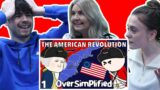 BRITISH FAMILY REACTS! THE AMERICAN REVOLUTION | OVERSIMPLIFIED | Part 1