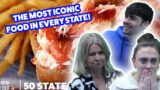 BRITISH FAMILY REACTS! The Most ICONIC Food In Every STATE!