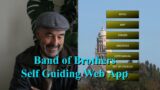 Band of brothers self guiding Web App.