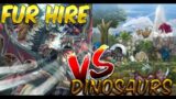Battle of the Rouge Decks Fur Hire Vs Dinosaurs!