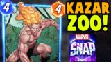 Best Kazar Zoo Deck for Ranking Up FAST in Marvel Snap!