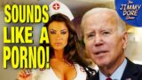 Biden Tells Bizarre Story About Nurse Breathing On Him