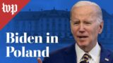Biden addresses Ukraine war from Poland – 2/21 (FULL LIVE STREAM)